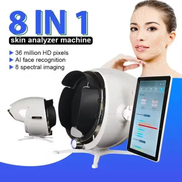 3D Skin Scanner and Facial Analyzing Machine