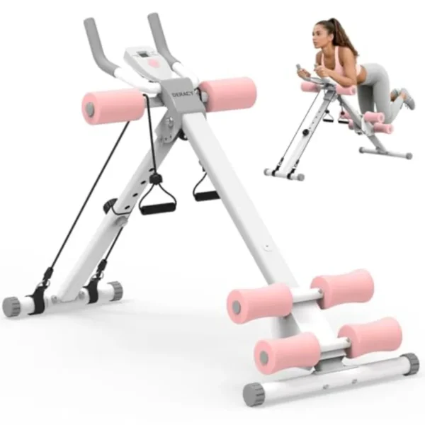 Foldable Crunch Machine for Home Gym