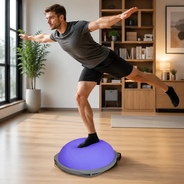 Balance Ball Half-Dome Trainer Home Gym Core & Yoga Workout