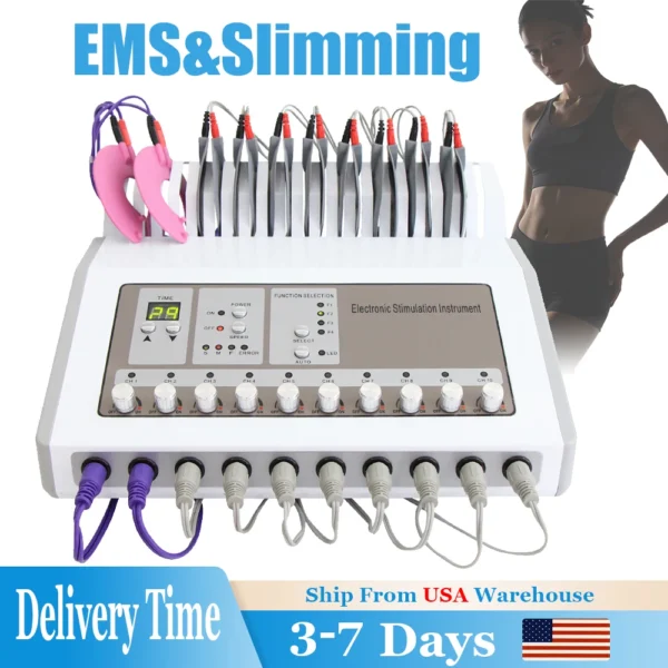 EMS Electric Muscle Stimulator Wave Microcurrent Body Massager